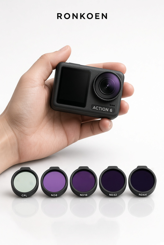 ND Filter Set for DJI Osmo Action 6 - ARC ONE