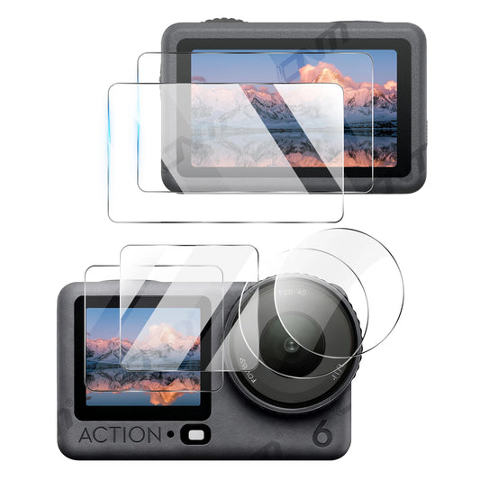 Tempered Glass Screen Protector for DJI Action 6 - ARC ONE